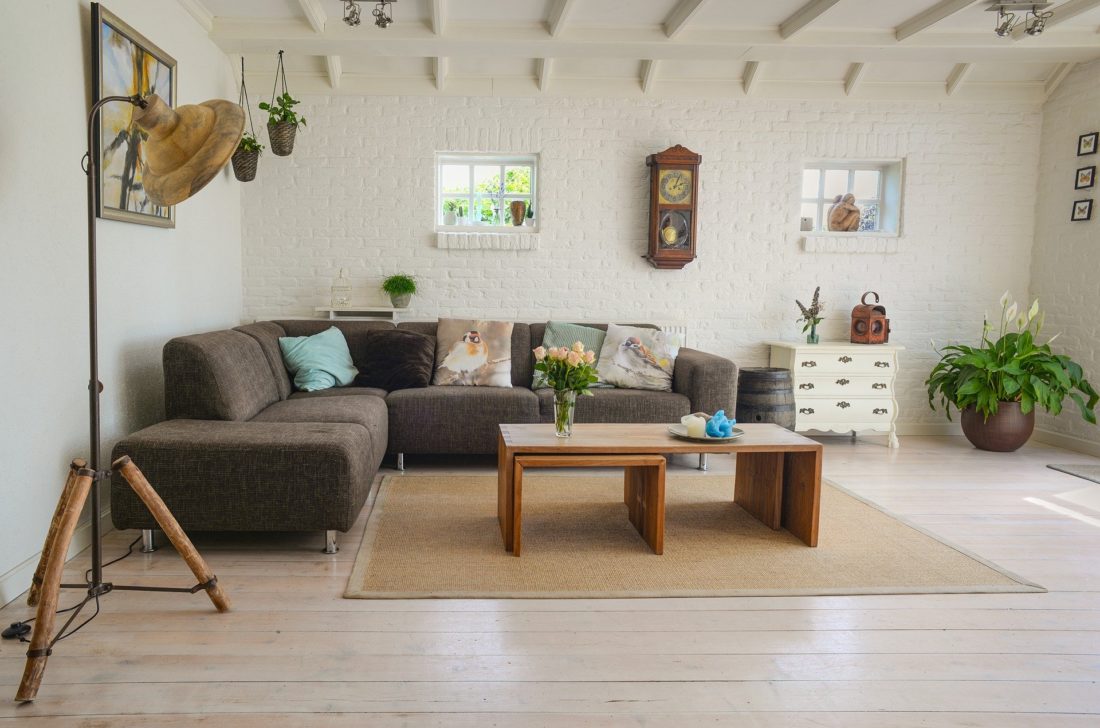 soggiorno con home staging